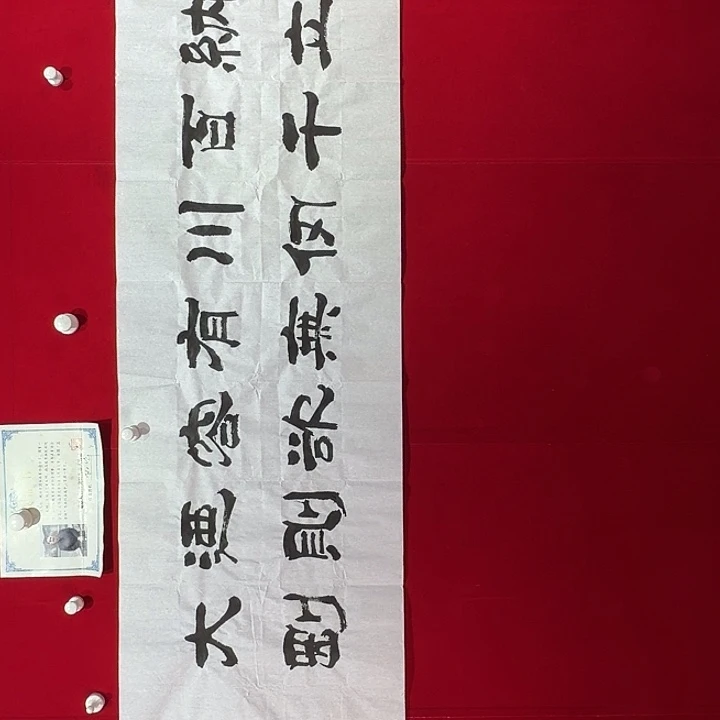 书法赵玉华老师现场书写