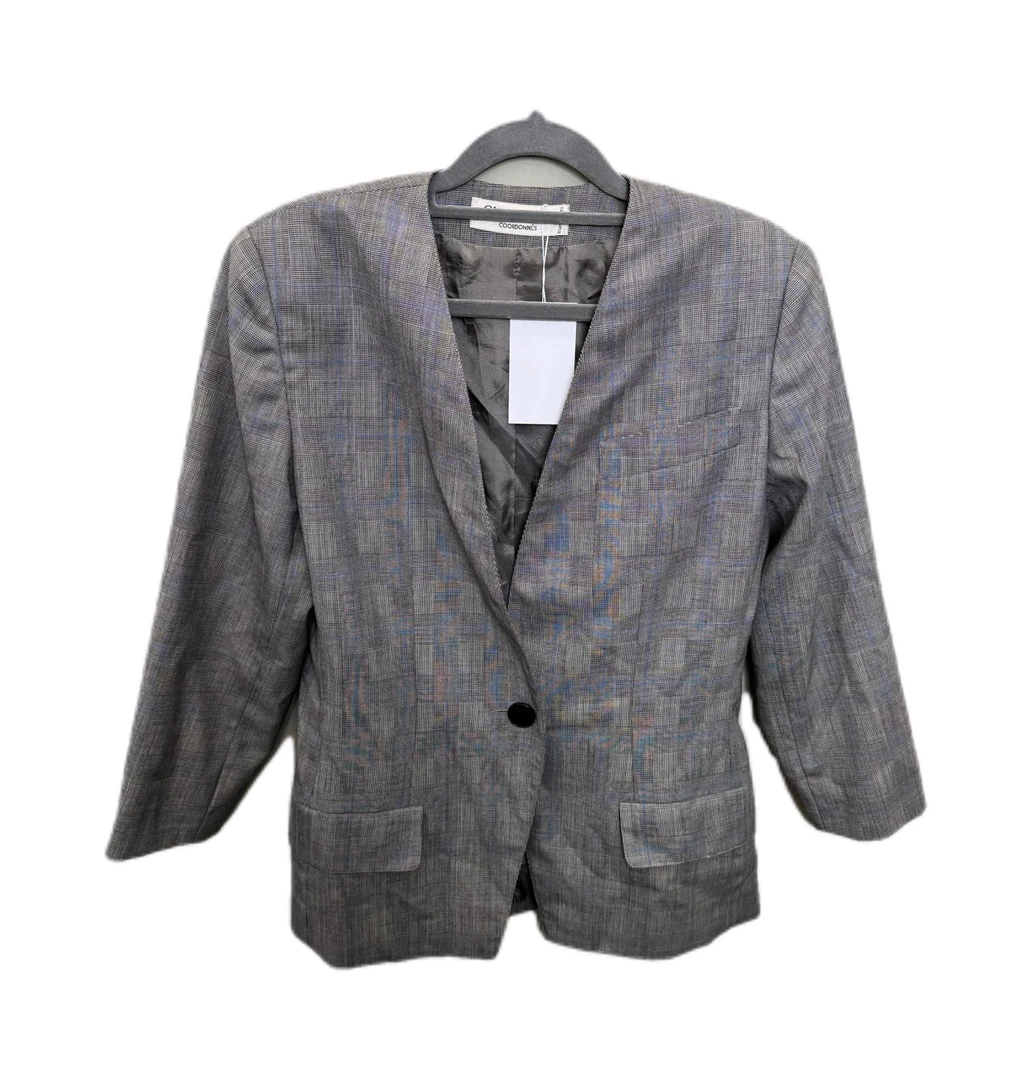 99新 DIOR/迪奥 36码/Dior/迪奥 格纹西装外套/98新/jm08508