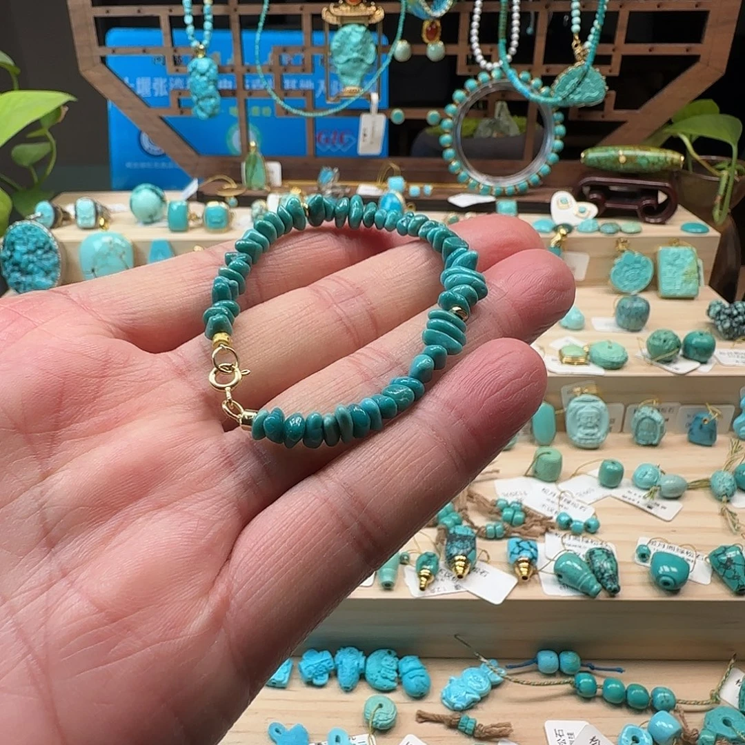 绿松石未镶嵌配饰