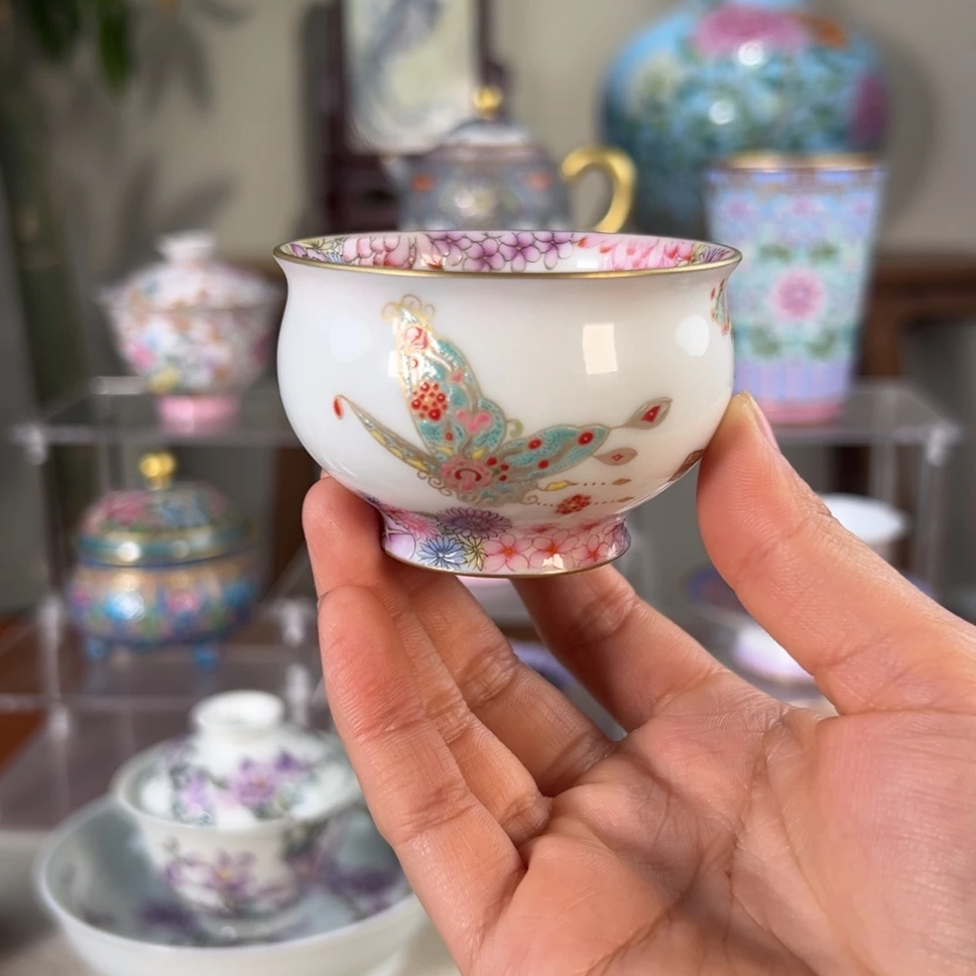 纯手工手绘 高端茶器