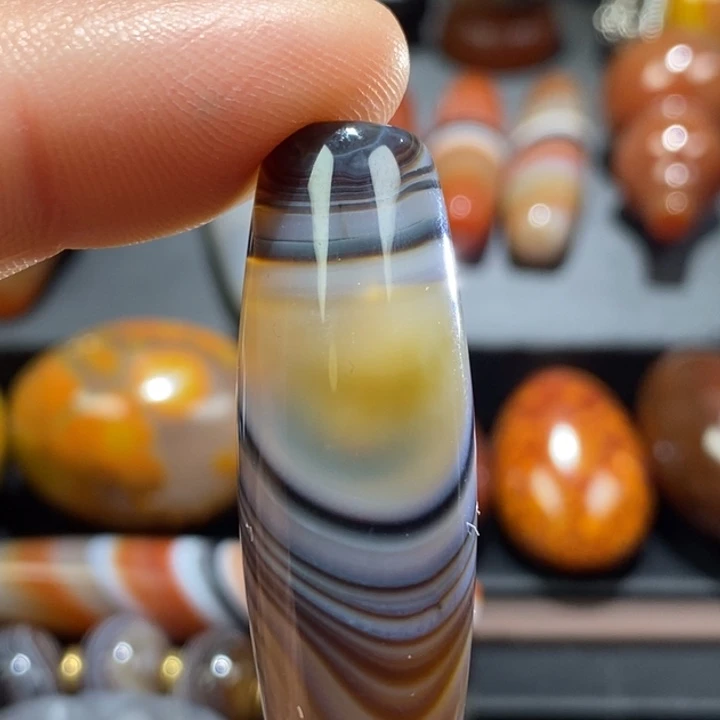 玛瑙/玉髓未镶嵌挂件