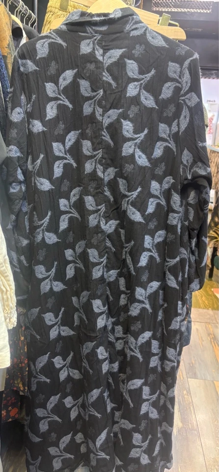 （实物以直播间扣号为主）印花小立领连衣裙