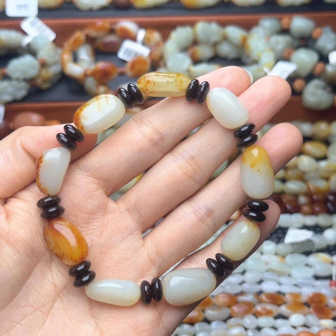 和田玉手链未镶嵌