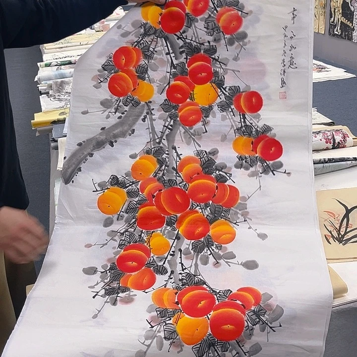 国画纯手绘字画宣纸