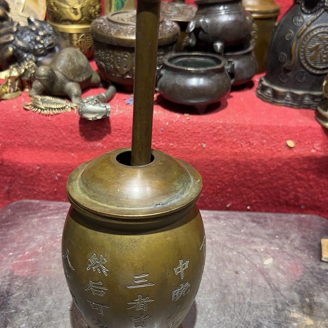 微瑕疵黄铜摆件工艺品
