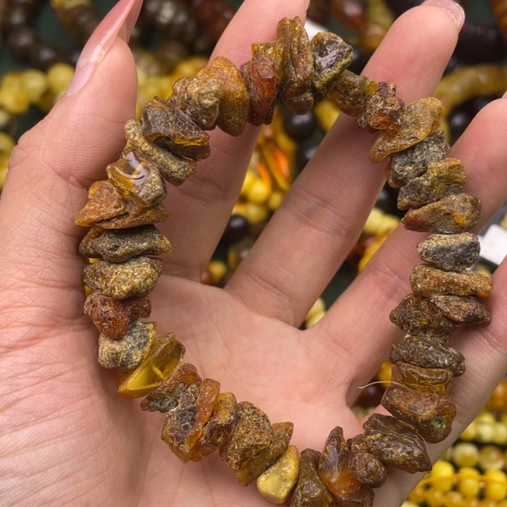 琥珀未镶嵌珠宝奇石