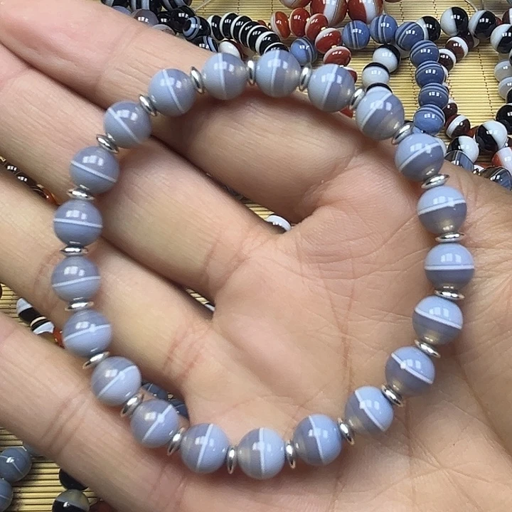 玛瑙/玉髓未镶嵌手串