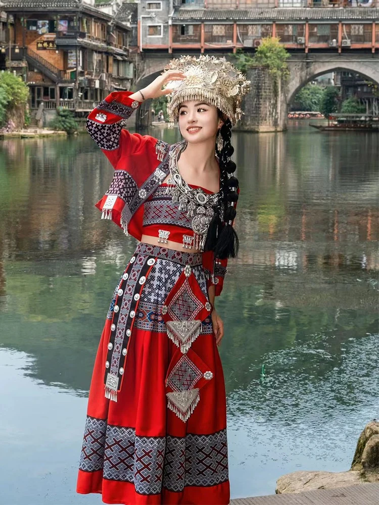 青筏家过款链接默认微瑕NO退NO换苗族服装