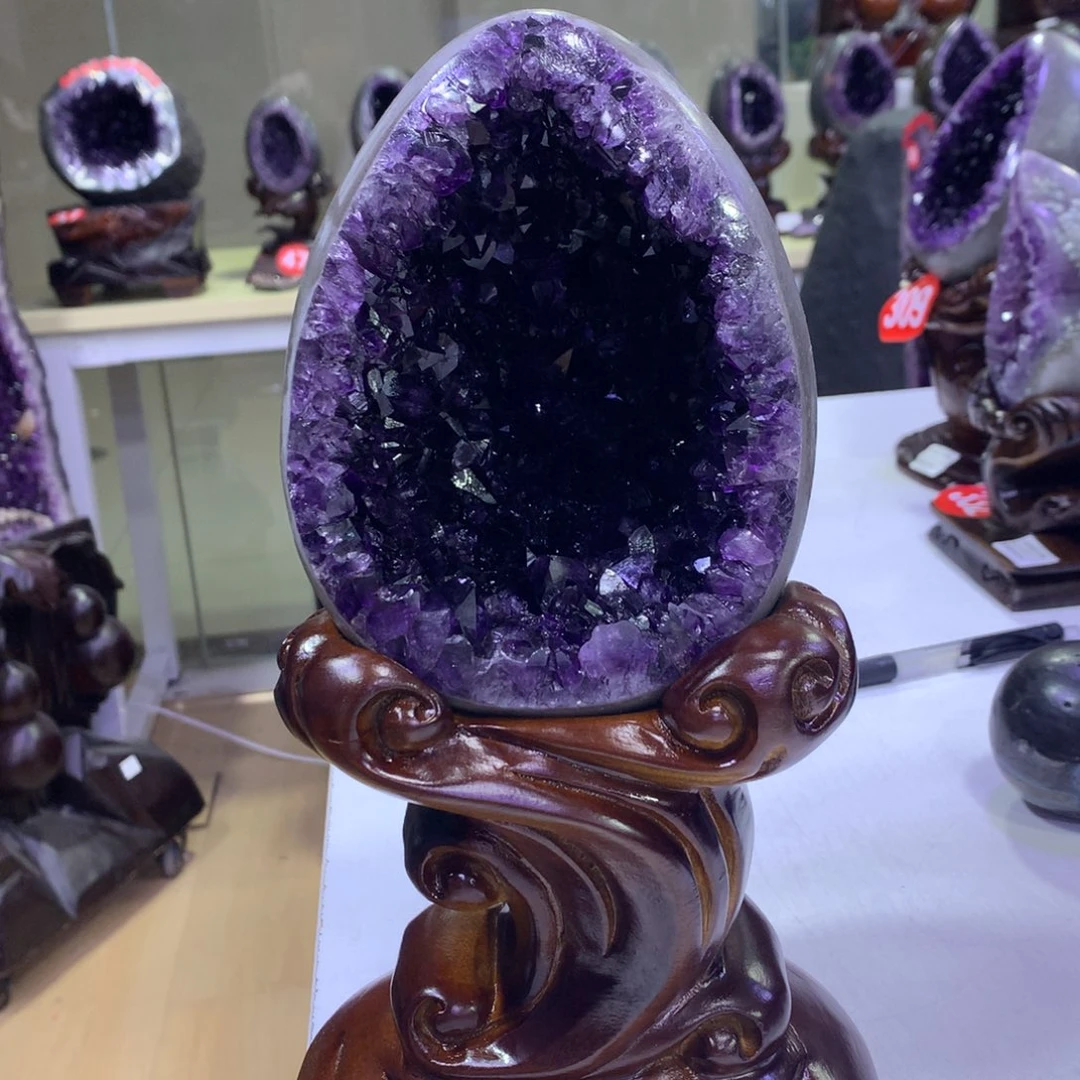 未镶嵌紫晶大型摆件（非配饰）晶