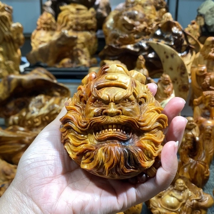 快***贵木崖柏工艺品手把