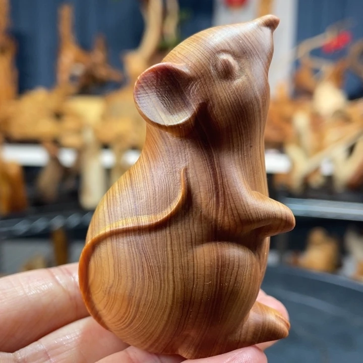 柏木（崖柏）手把件