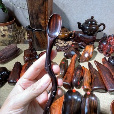 木同*大红酸枝茶针