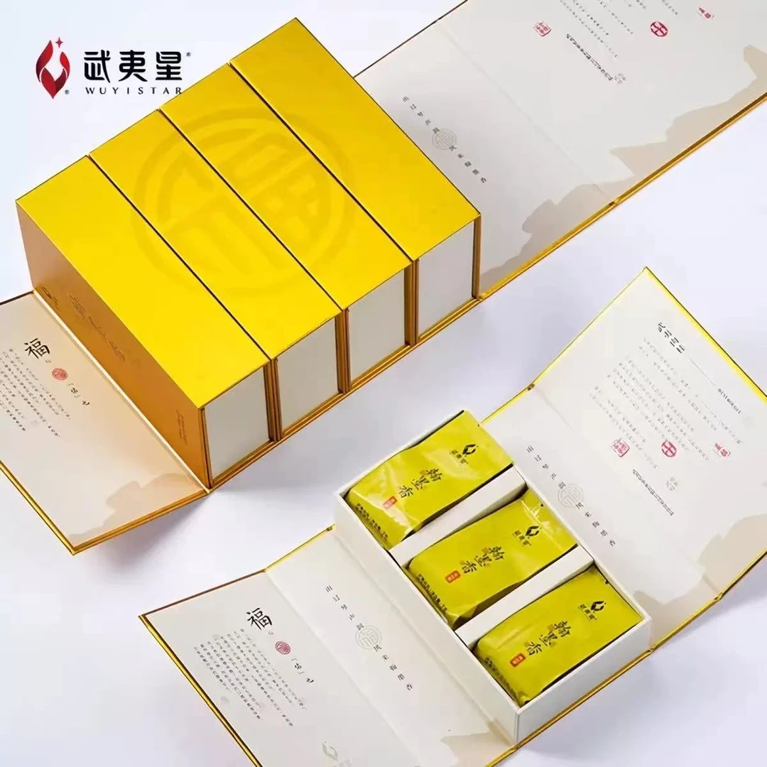 武夷星 翰墨香 9泡小礼盒600系列肉桂高端大气好喝不贵武夷岩茶