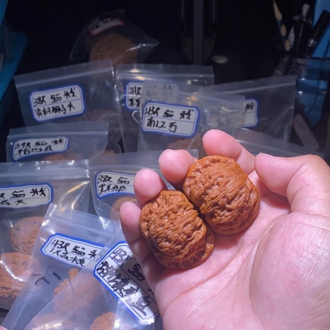 廣***羽吊坠文玩核桃42京东第一矮