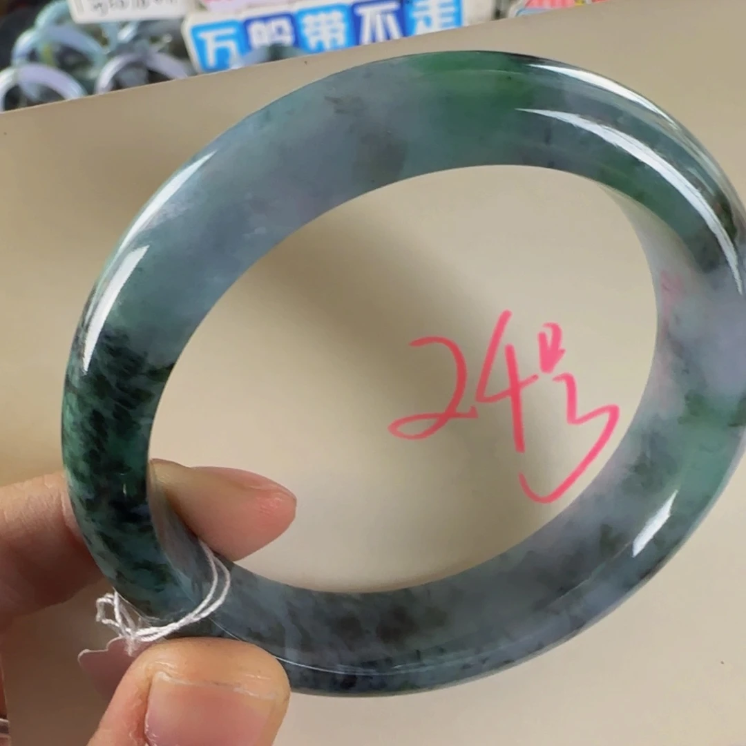 未镶嵌手镯翡翠老坑58