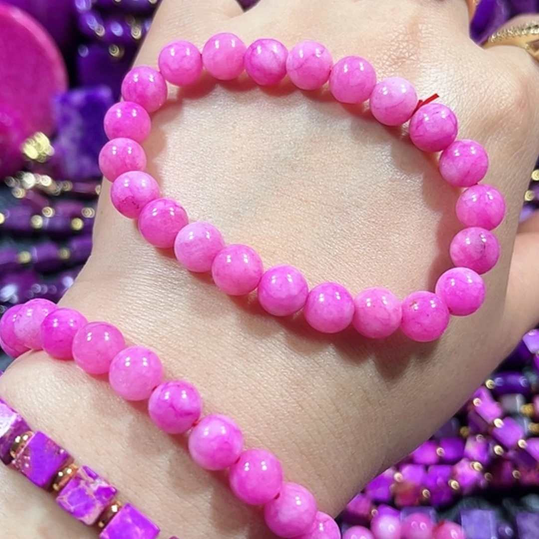 【闪购商品】玻璃成品舒具石老油料丝绒玉华樱花单圈卡8爆款开春