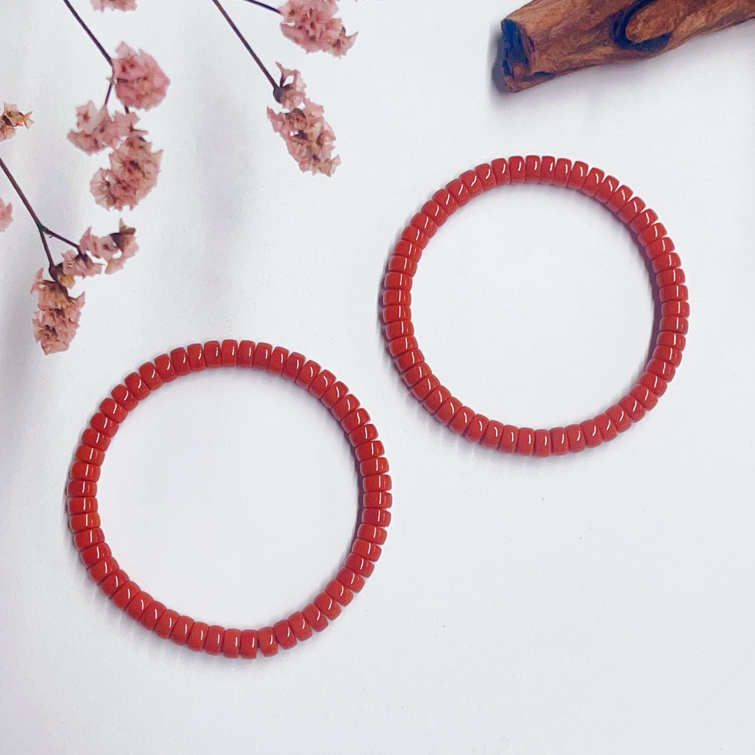 【小宝珠宝】23 T94417-南红玛瑙手串-多样性发一件-6mm