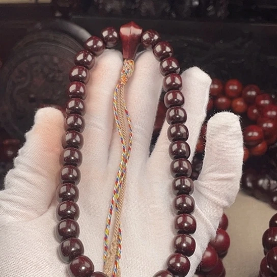 檀香紫檀（小叶紫檀）手串/手链8X9手持