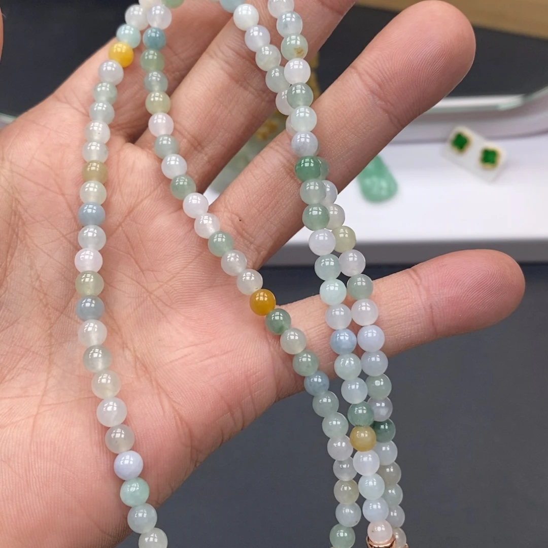 翡翠未镶嵌手链天然a货翡翠09