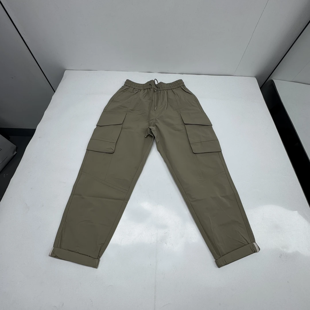 【陌选】新款男士新款时尚高级感男抽绳百搭休闲裤-MK29823