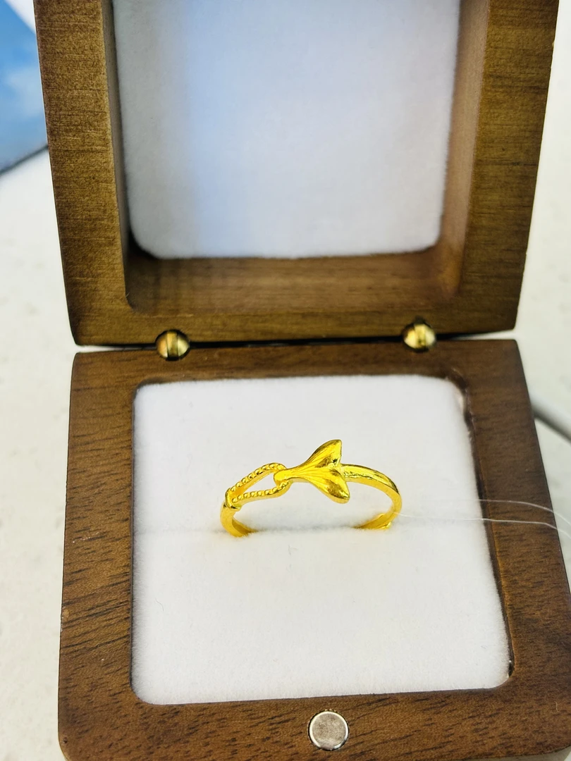 SUNFEEL/赛菲尔[一店]足金999余生有你戒指小巧精致礼物推荐