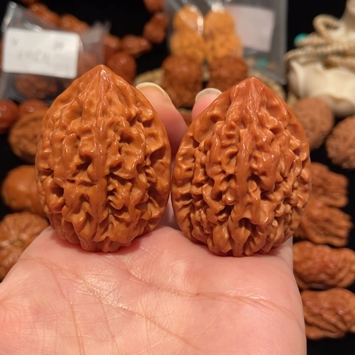 文玩核桃把件37招财鼠45.4克