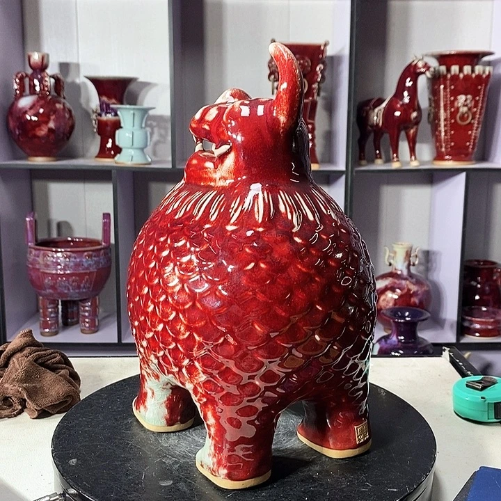 瓷片中国神垕精品钧瓷