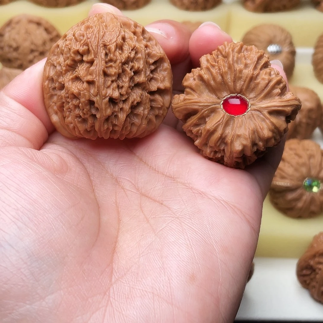 吊坠文玩核桃南疆石42