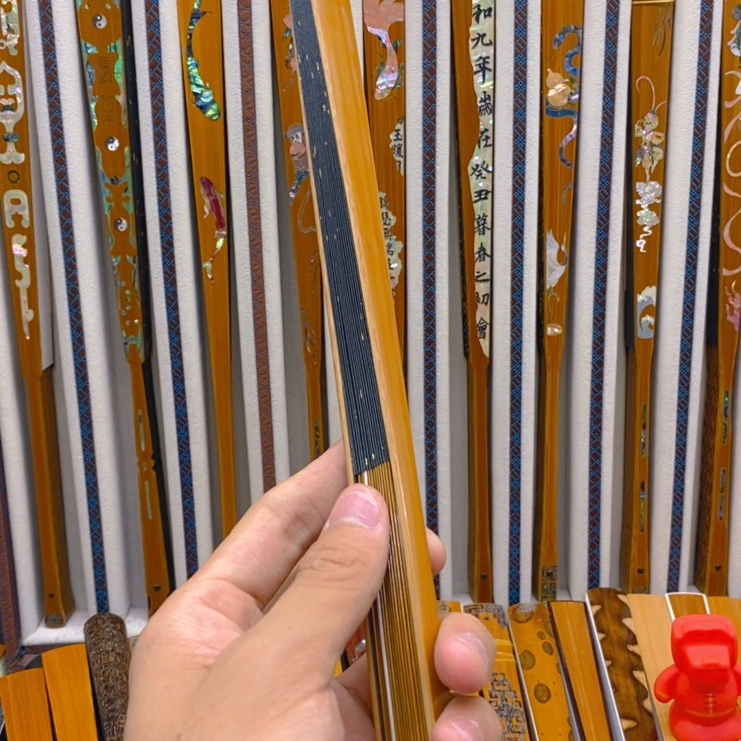 扇子手工制作折扇