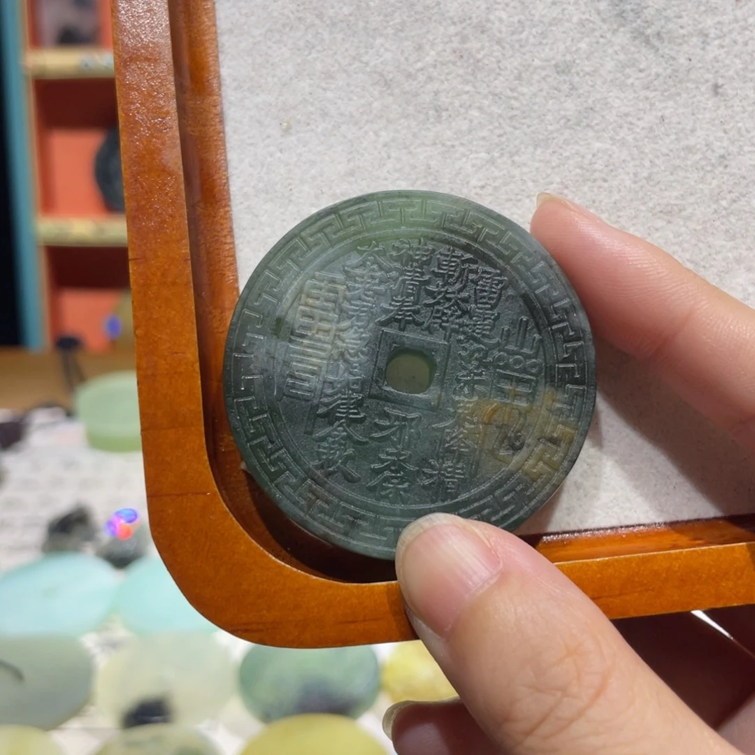 ๑***^岫玉未镶嵌颈饰颈饰