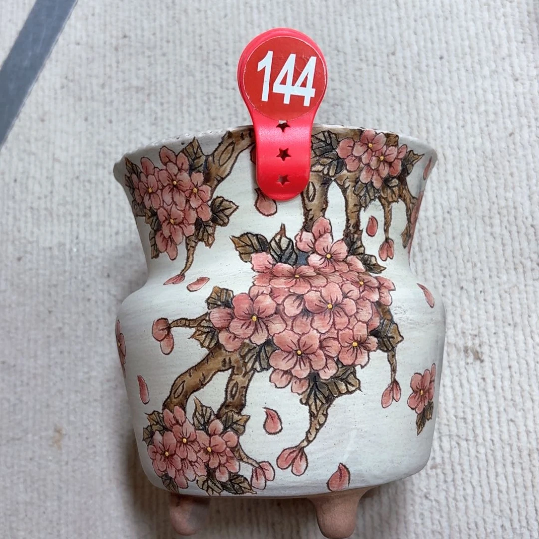 不***怪紫砂花盆陶瓷多肉花盆瑕疵