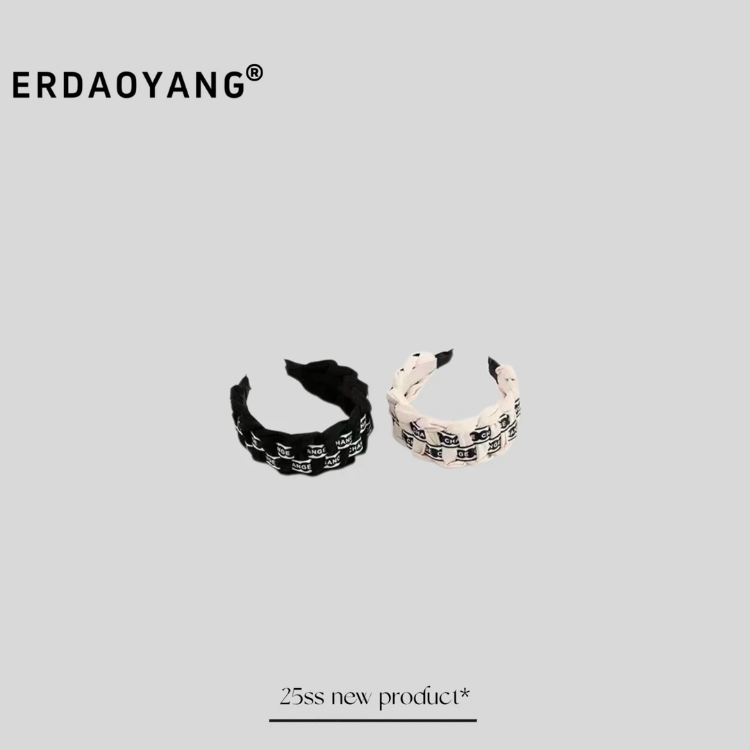 阳阳CCS·1 ”编制发箍”2024新款甜美气质百搭