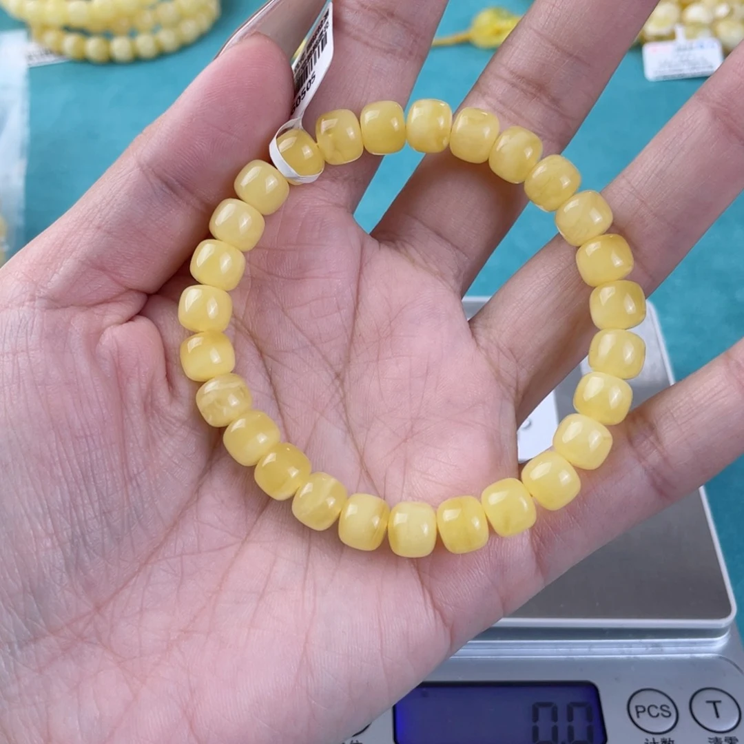 蜜蜡裸石未镶嵌安*颜蜜蜡56