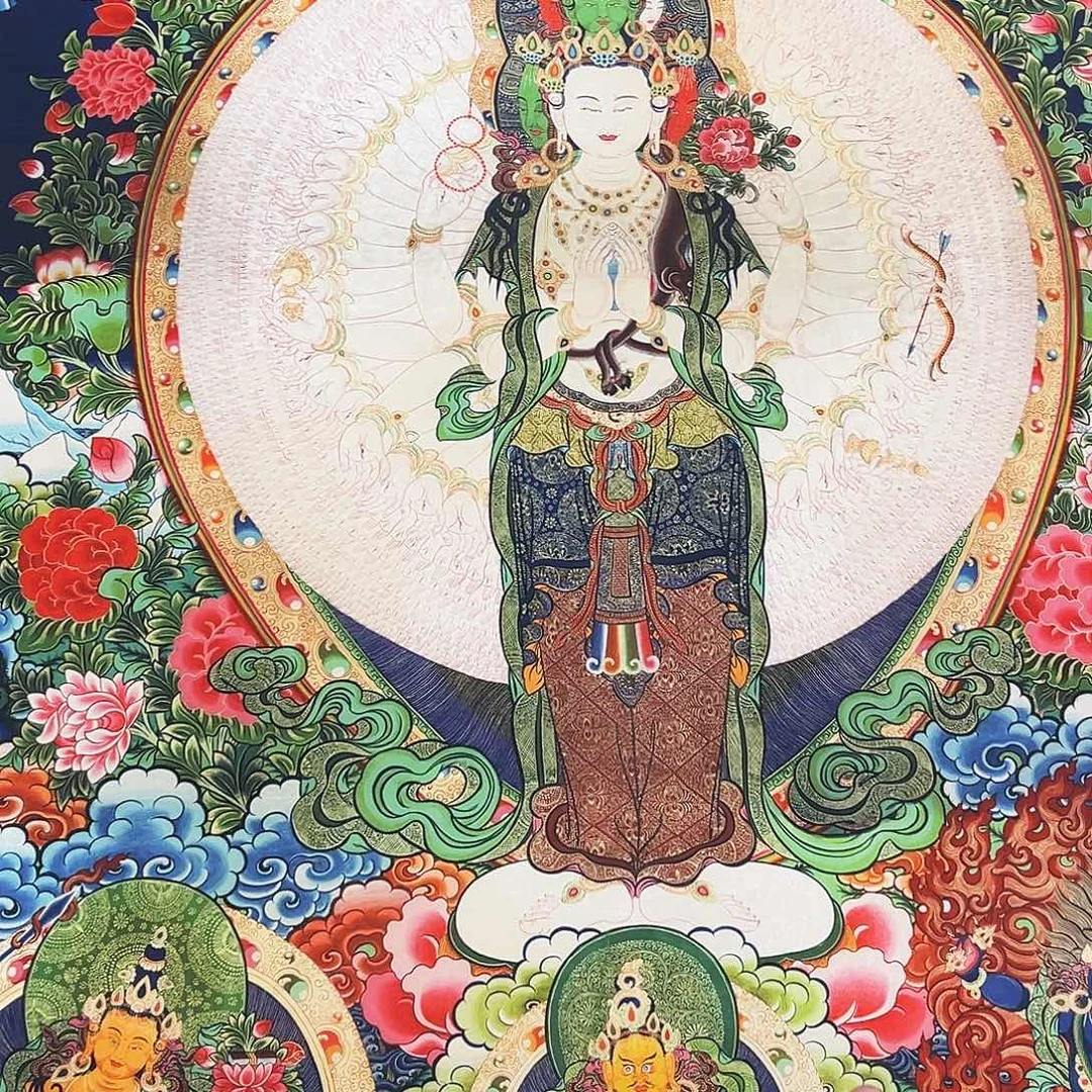 卷轴画唐卡精品原作