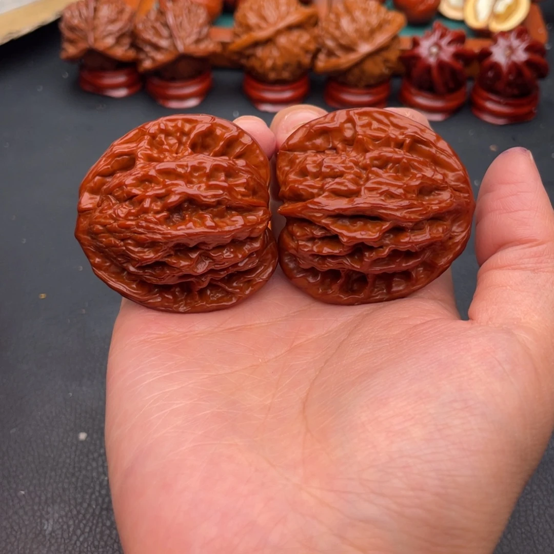 文玩核桃把件麦虎