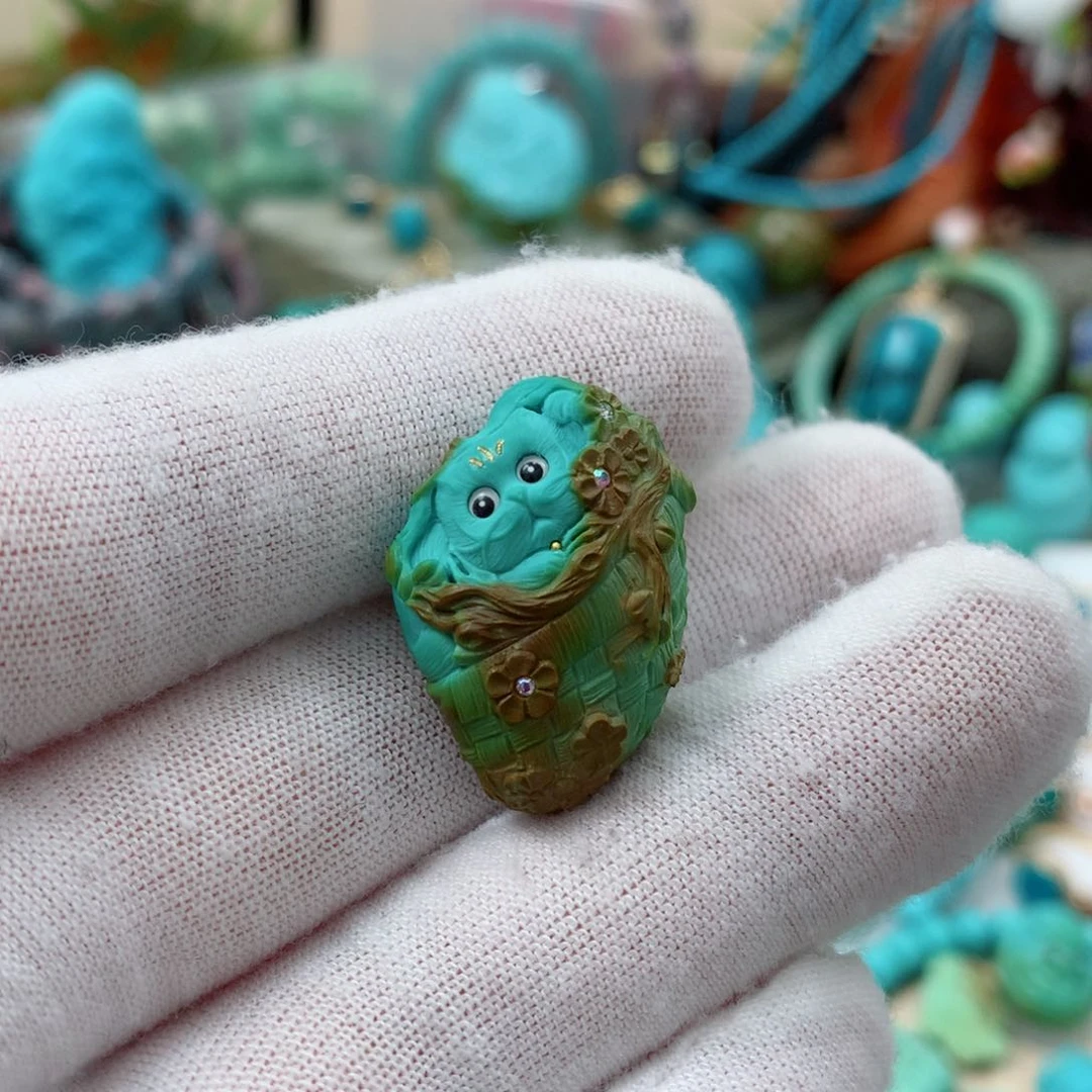 绿松石珠宝奇石未镶嵌