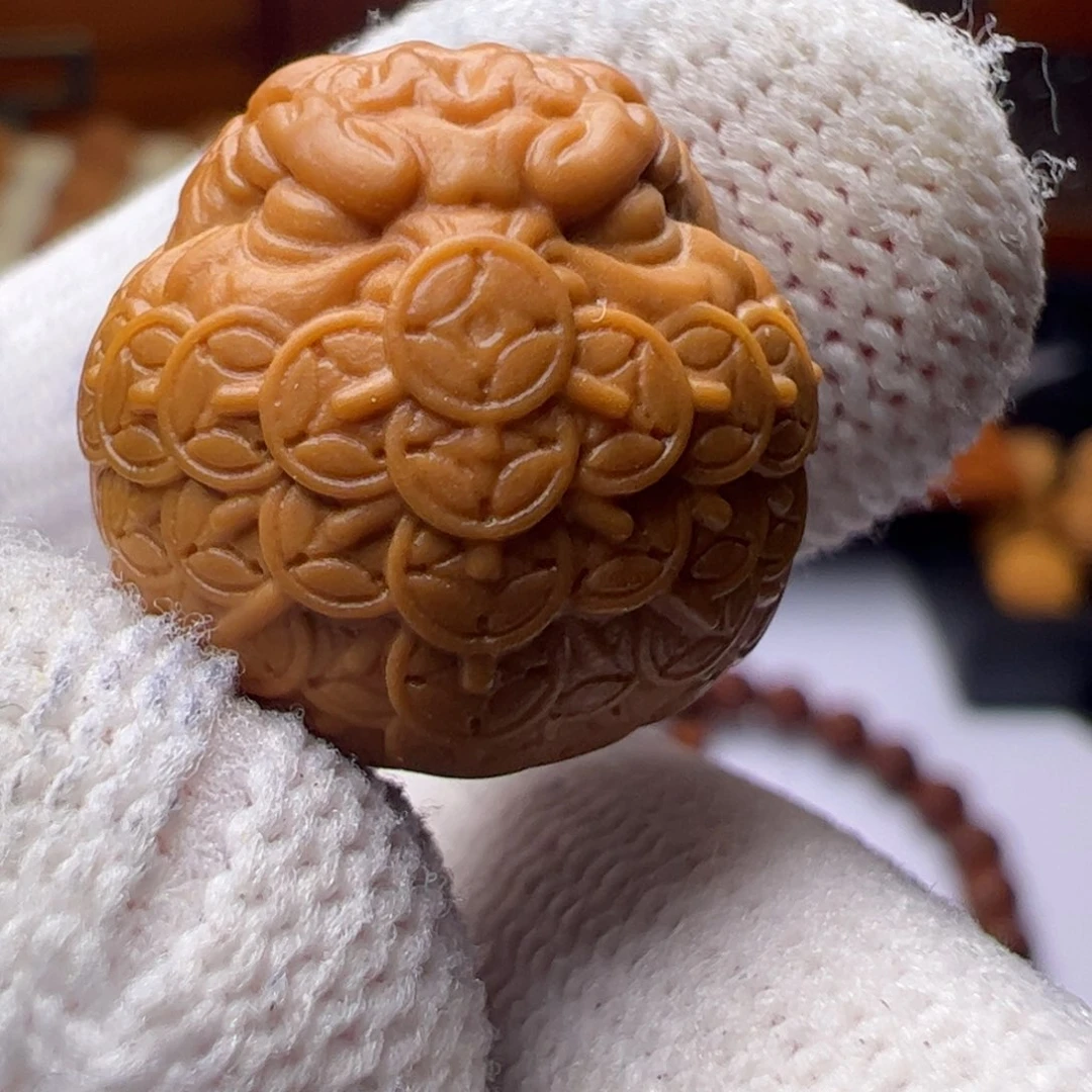 猴头核桃吊坠精工贪恶僧17