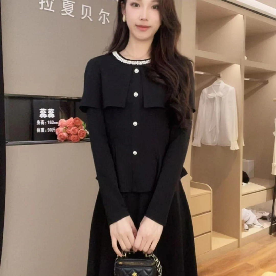 La Chapelle/拉夏贝尔时尚气质阔腿百搭收腰显瘦上衣裙子 10288