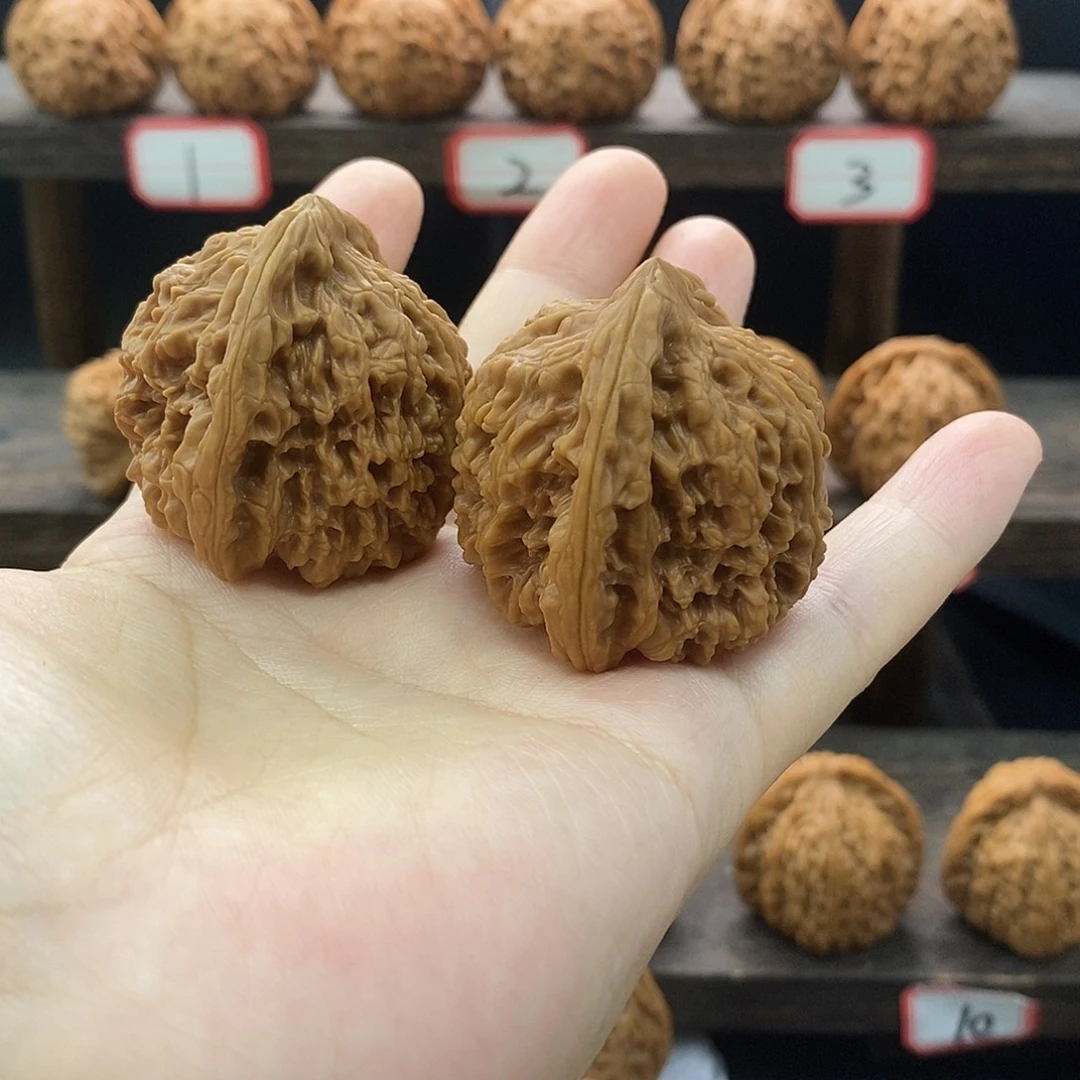 军***吊坠文玩核桃全品无修南疆41尺寸核桃