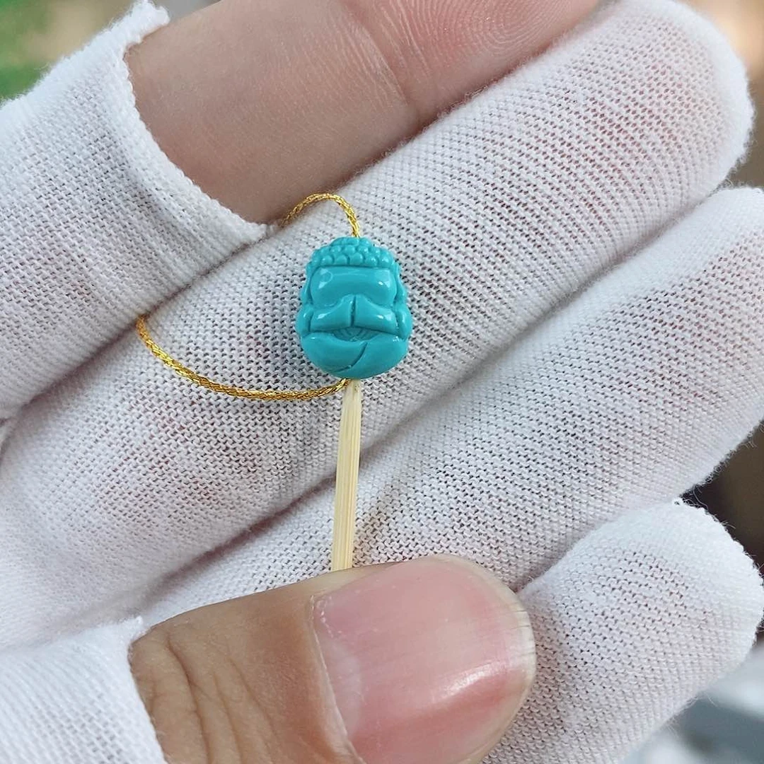 未镶嵌绿松石珠宝奇石