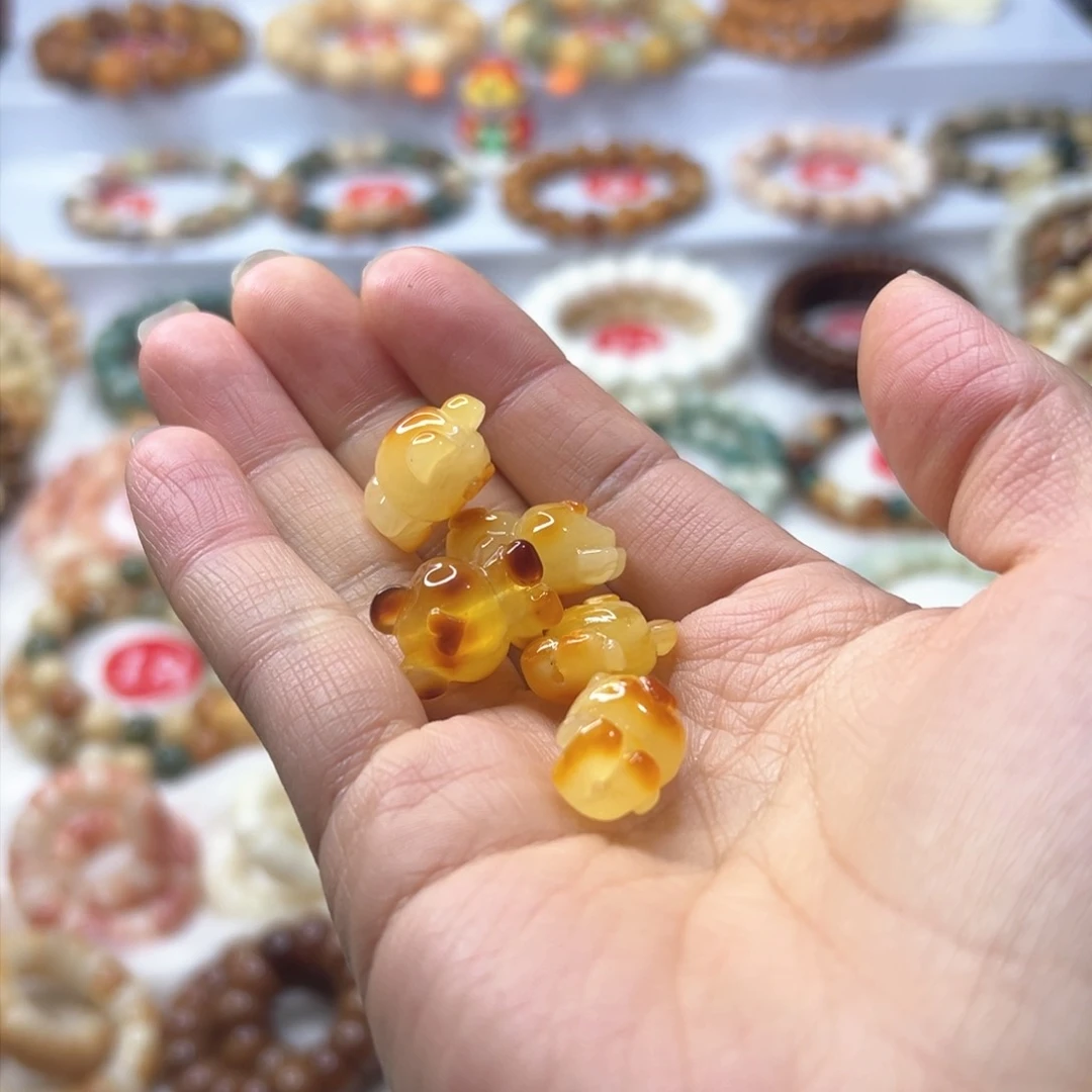 菩提根/象牙果手串麻***子熊