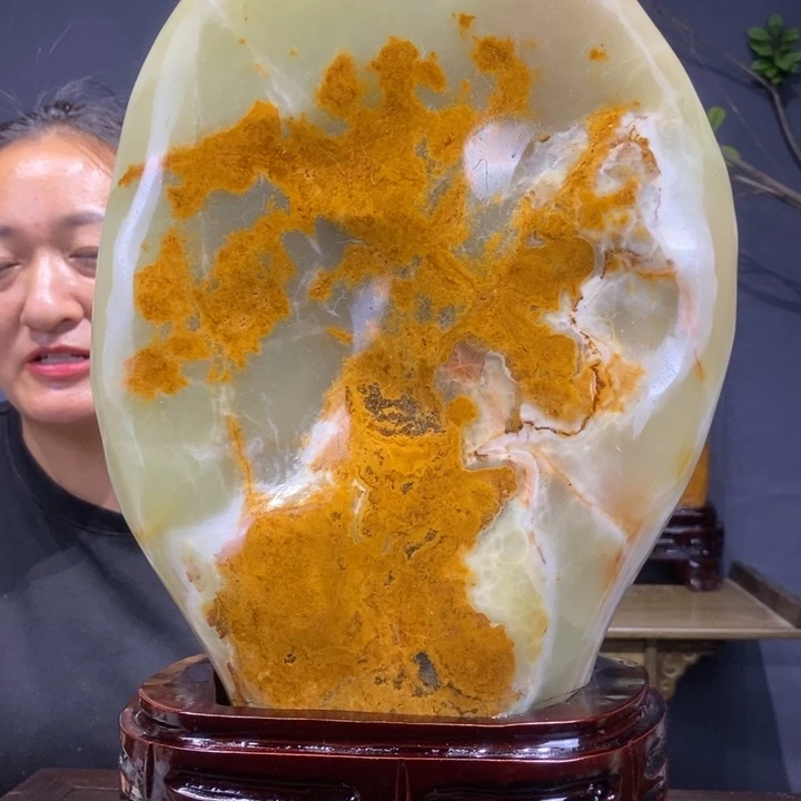 石材精品古青石摆件