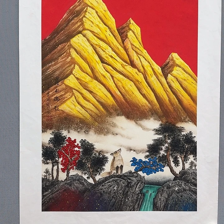 国画国画莫国宾老师精品