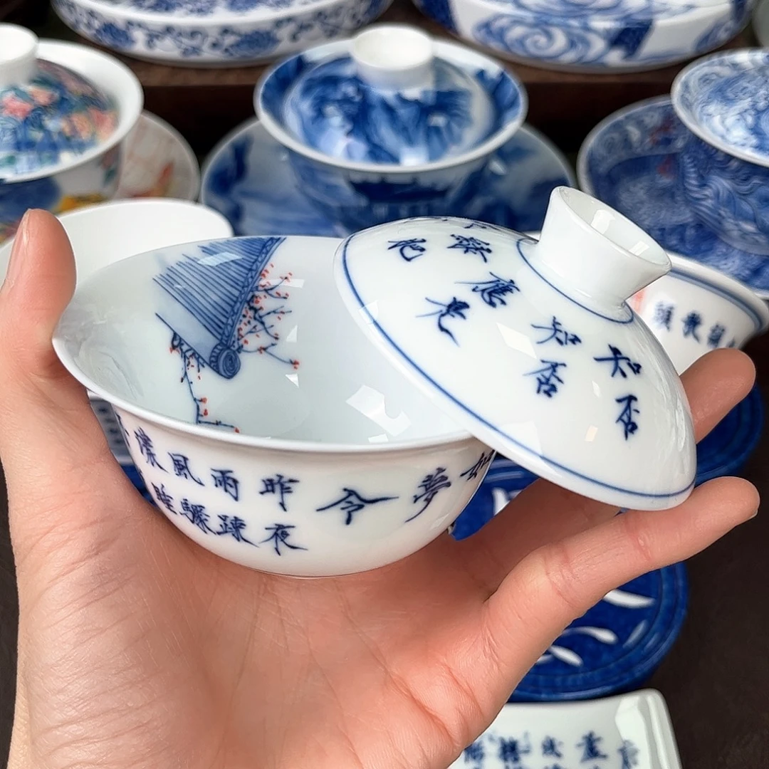 手绘高温瓷器瓷器