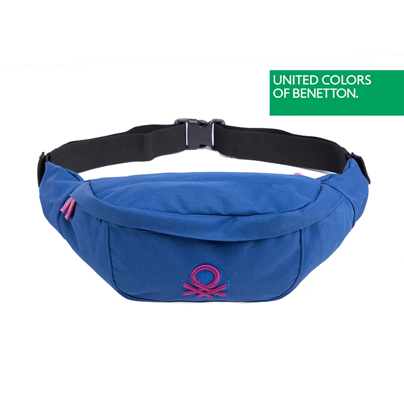 BENETTON腰包轻便休闲肩包腰包运动包胸包斜跨包多功能跑步