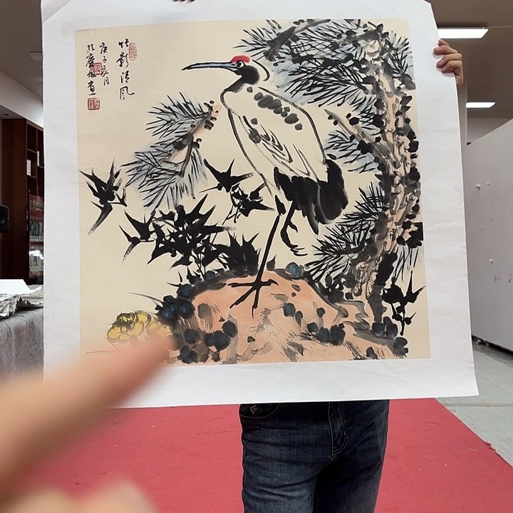 那***云国画孔庆旭老先生去伪存真原作