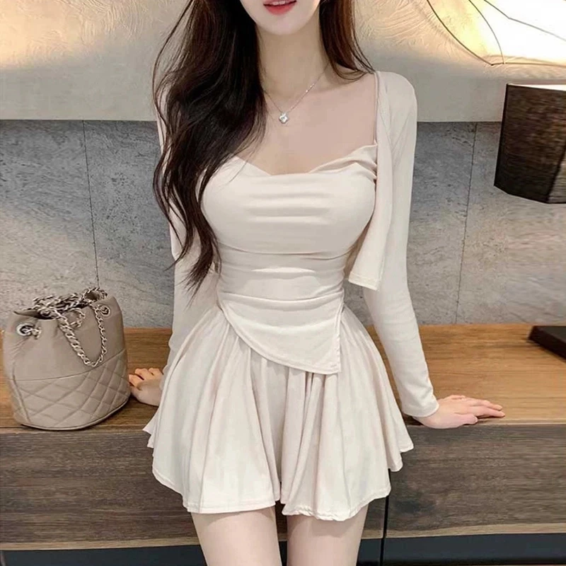 【孤品】蛋炒饭服饰studio四季性感辣妹修身包臀气质显瘦纯欲女装