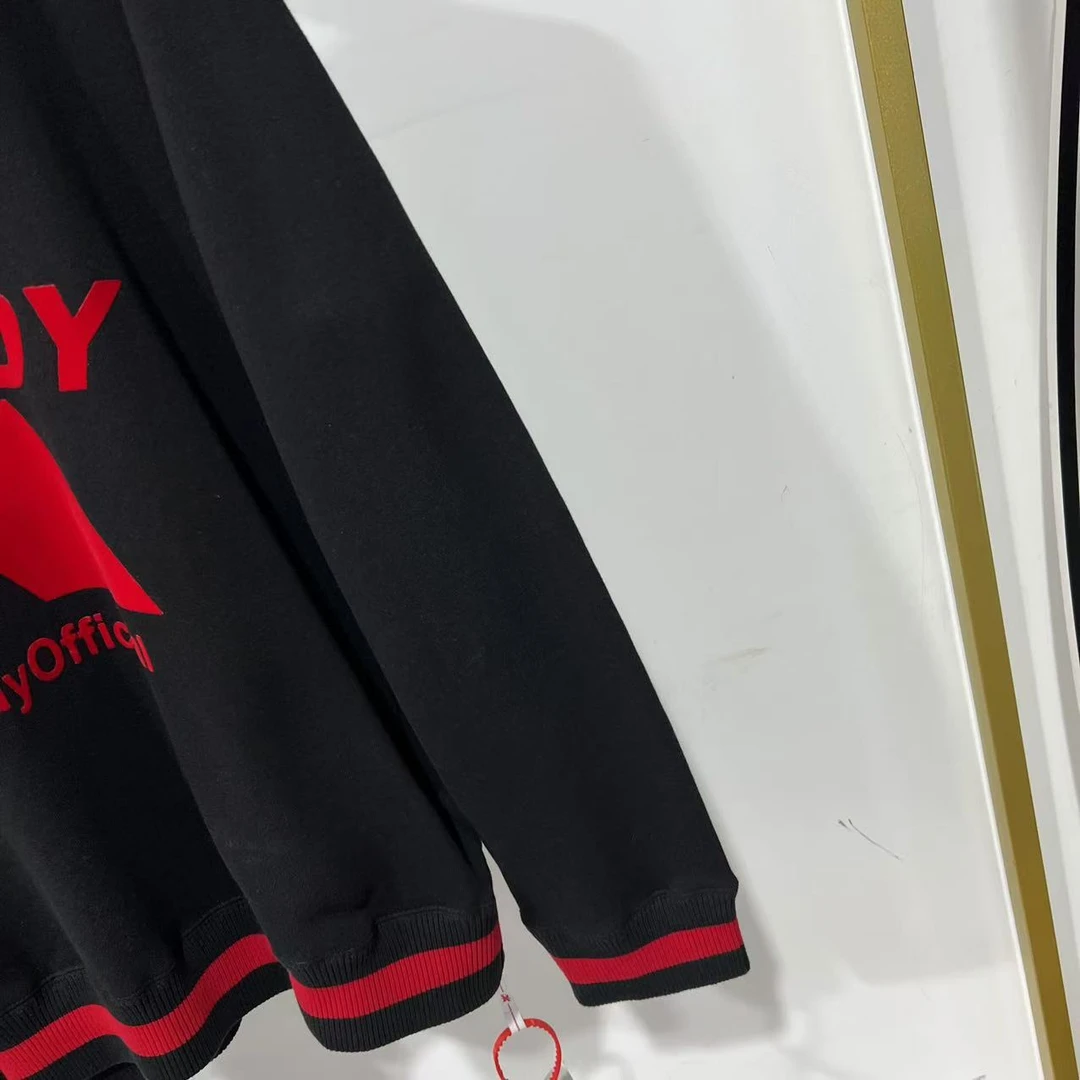 （2.22）EX L-7 潮牌情侣款字母印花休闲圆领长袖卫衣 20370