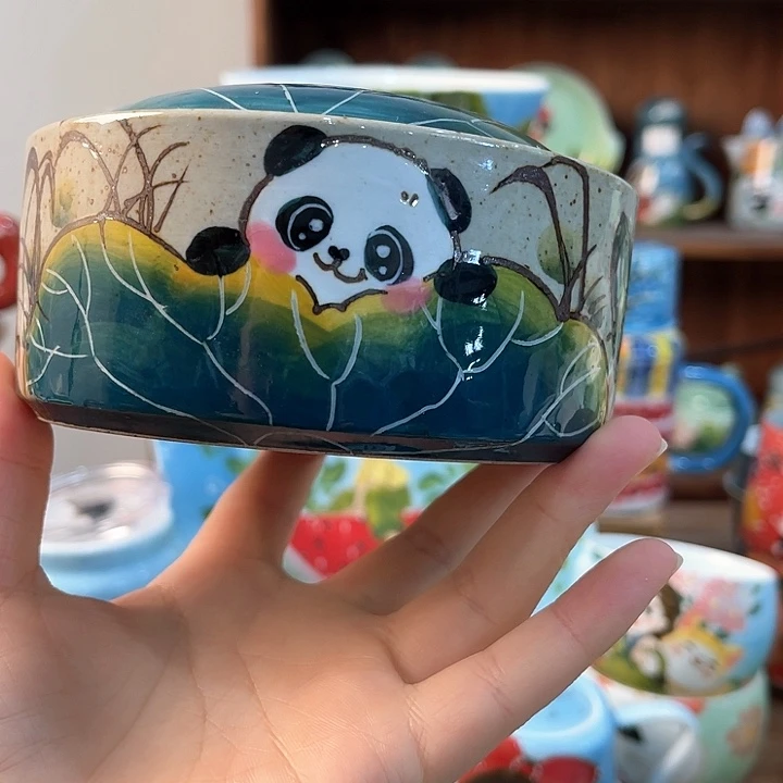 陶景德镇釉下手绘陶瓷