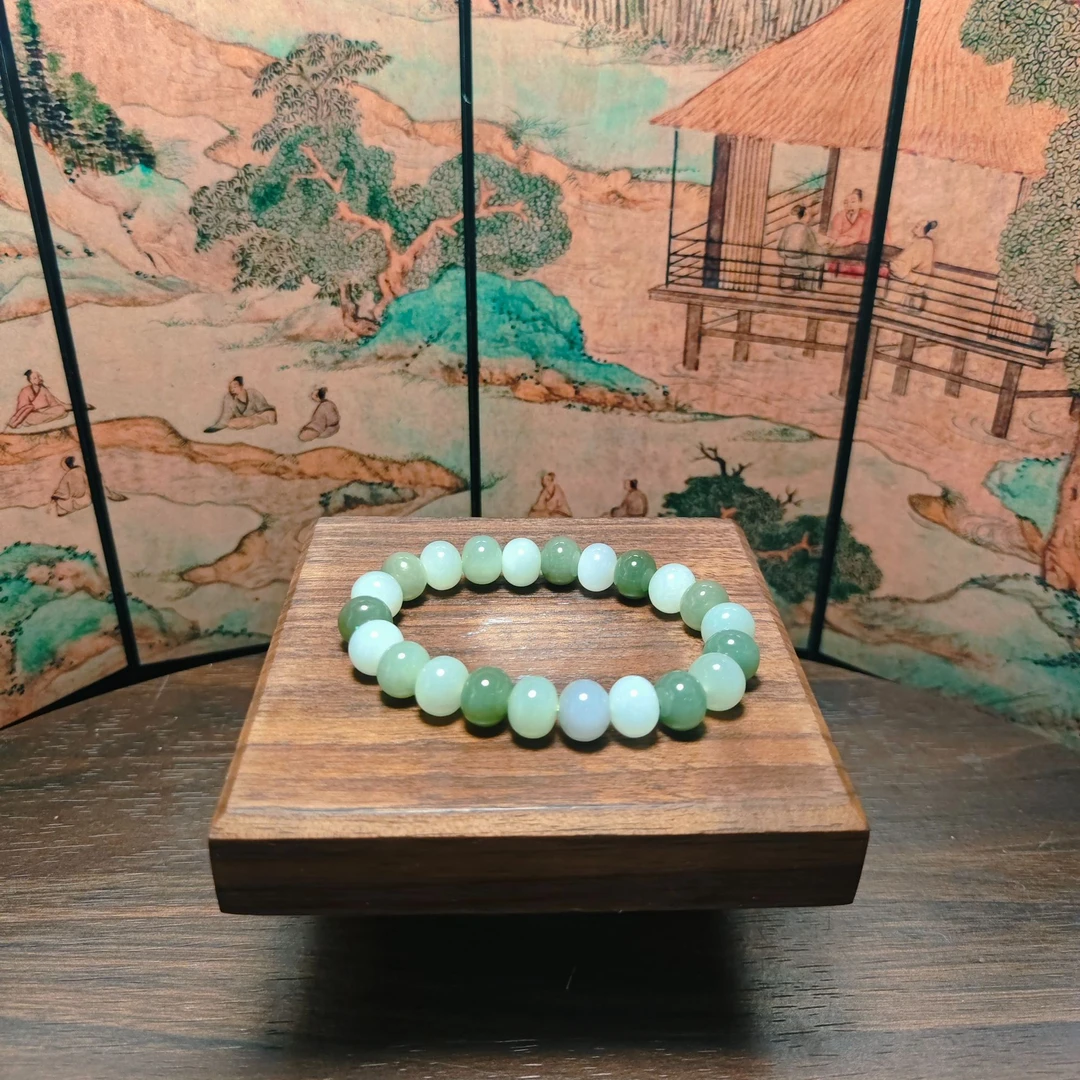 T和田玉多宝算盘珠手串 1723